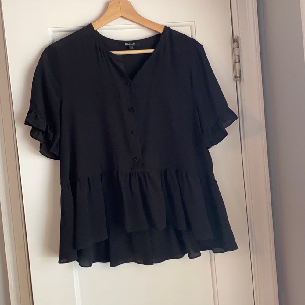 Madewell Peplum Blouse